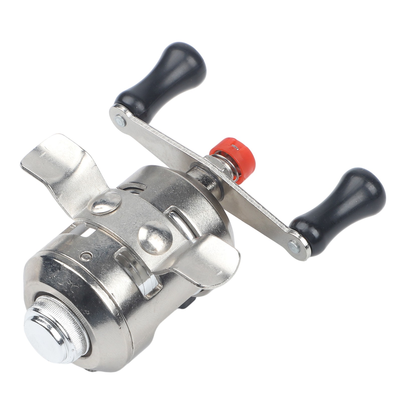 Compact Metal Lure Fishing Reel with Ergonomic Handle for Rock and Boat Fishing