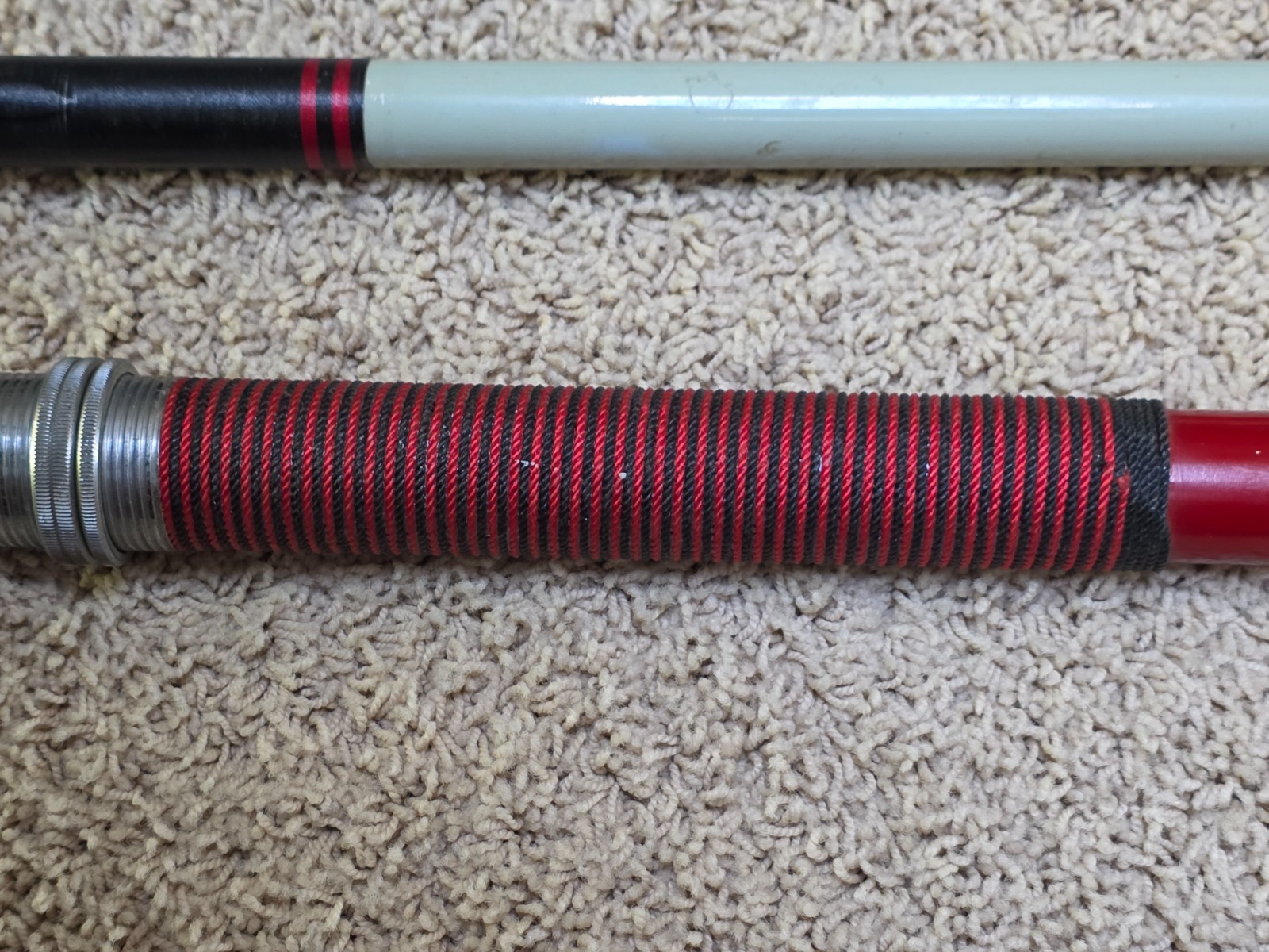 Olympic Sports Casting 14 Surf Fishing Rod 3 Pc 14′ Folding Line Guides Japan