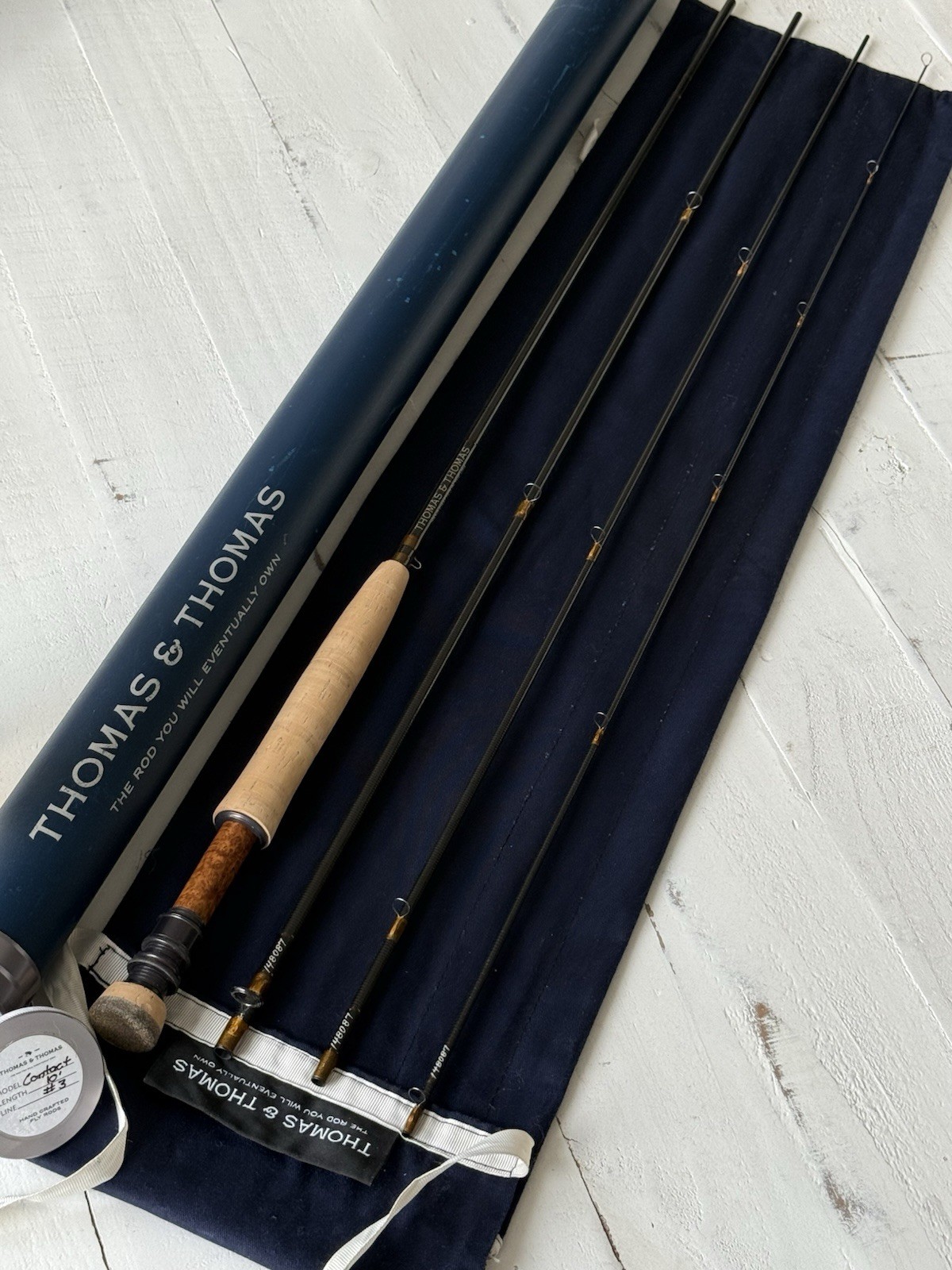 ** BEAUTIFUL**🔥 Thomas & Thomas CONTACT 3wt 10’ft~4pc Fly Rod!!🔥~LQQK~🔥