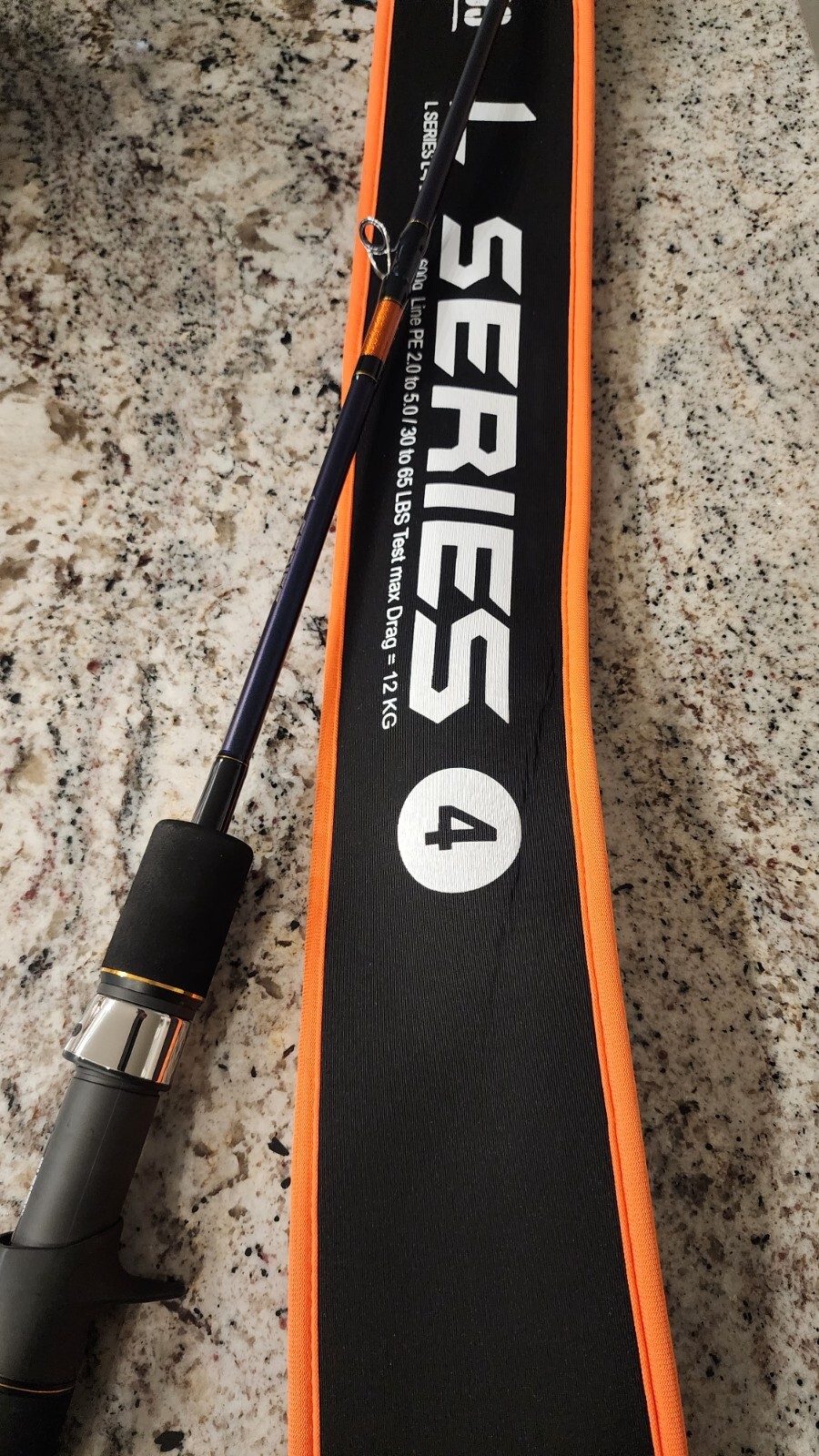 L Series 72-1 100g to 300g Slow/long fall jigging rod