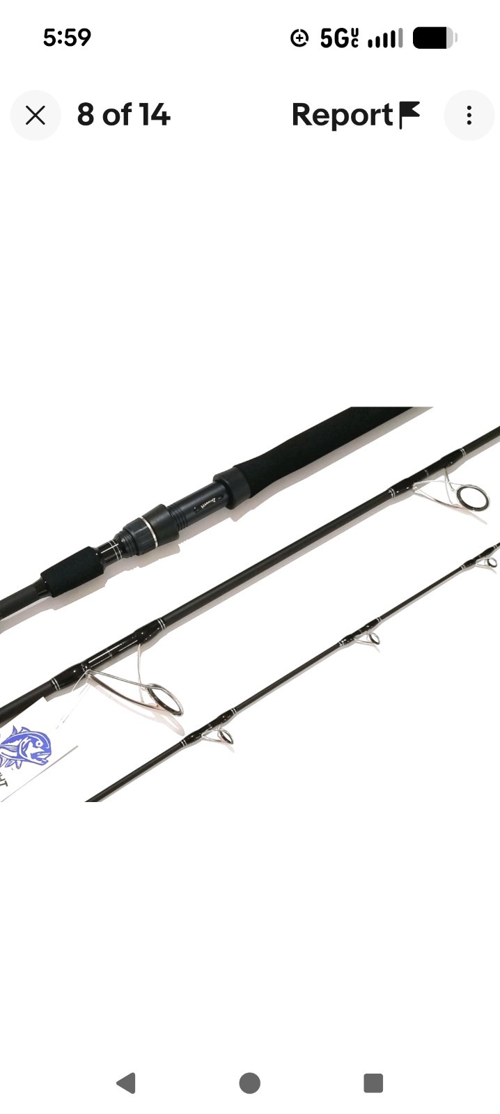 2018 HAMACHI 7’6 XOS GT’n’Doggie Ultra Cast 20 – 40lb Japanese spin fishing rod