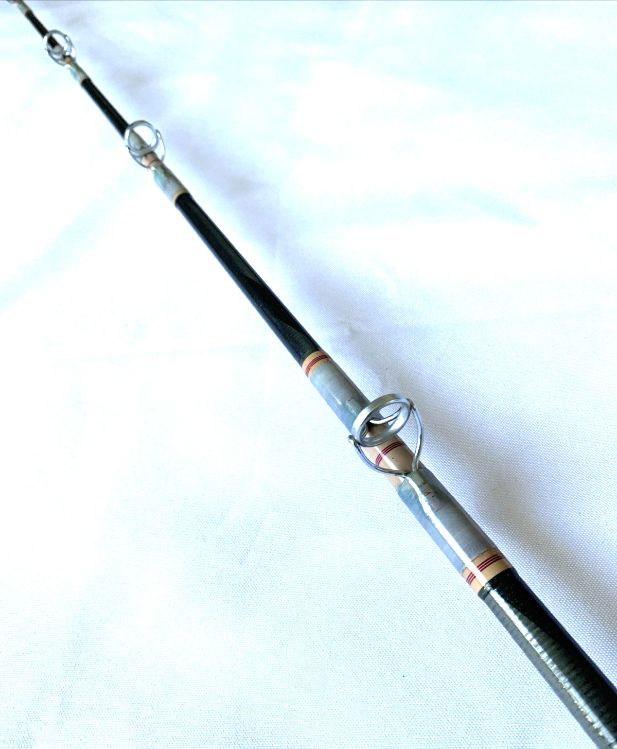 Kencor ZEBRA Z740X 6’6”Tenlew GRAPHITE Magnaglas 15-50Lb Fishing Rod Made In USA