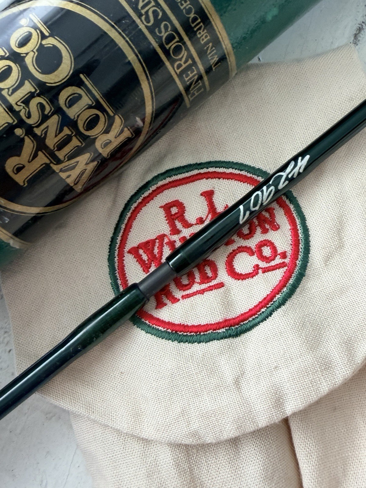 **BEAUTIFUL** RARE RL WINSTON IM6 3wt. 8’ft~2Pc Flyrod!! 🔥~LEGENDARY~🔥