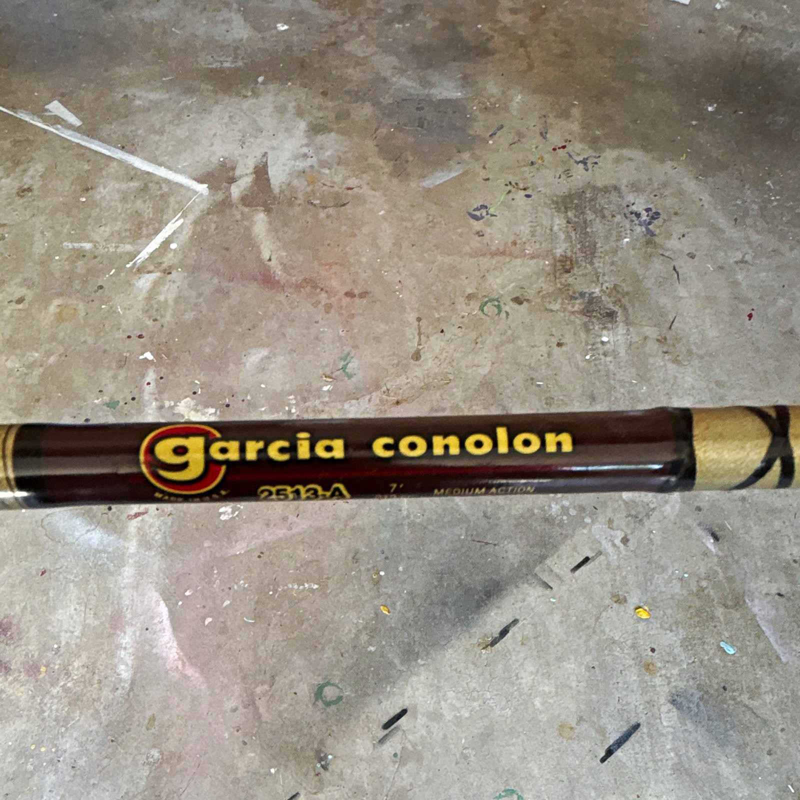 Garcia Conolon 2513-A 7ft Medium Action Rod 8-20lb 3/8-1oz Cork Brown