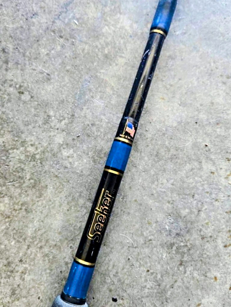 Seeker 665 American Series 6’6″ Casting Rod Graphite Fast Heavy 20-50lb B/B