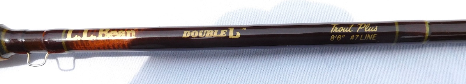 L.L. Bean DOUBLE L “Trout Plus” Travel Fly Rod 4 pc. 8’- 6”. #7 Line ~ EXCELLENT