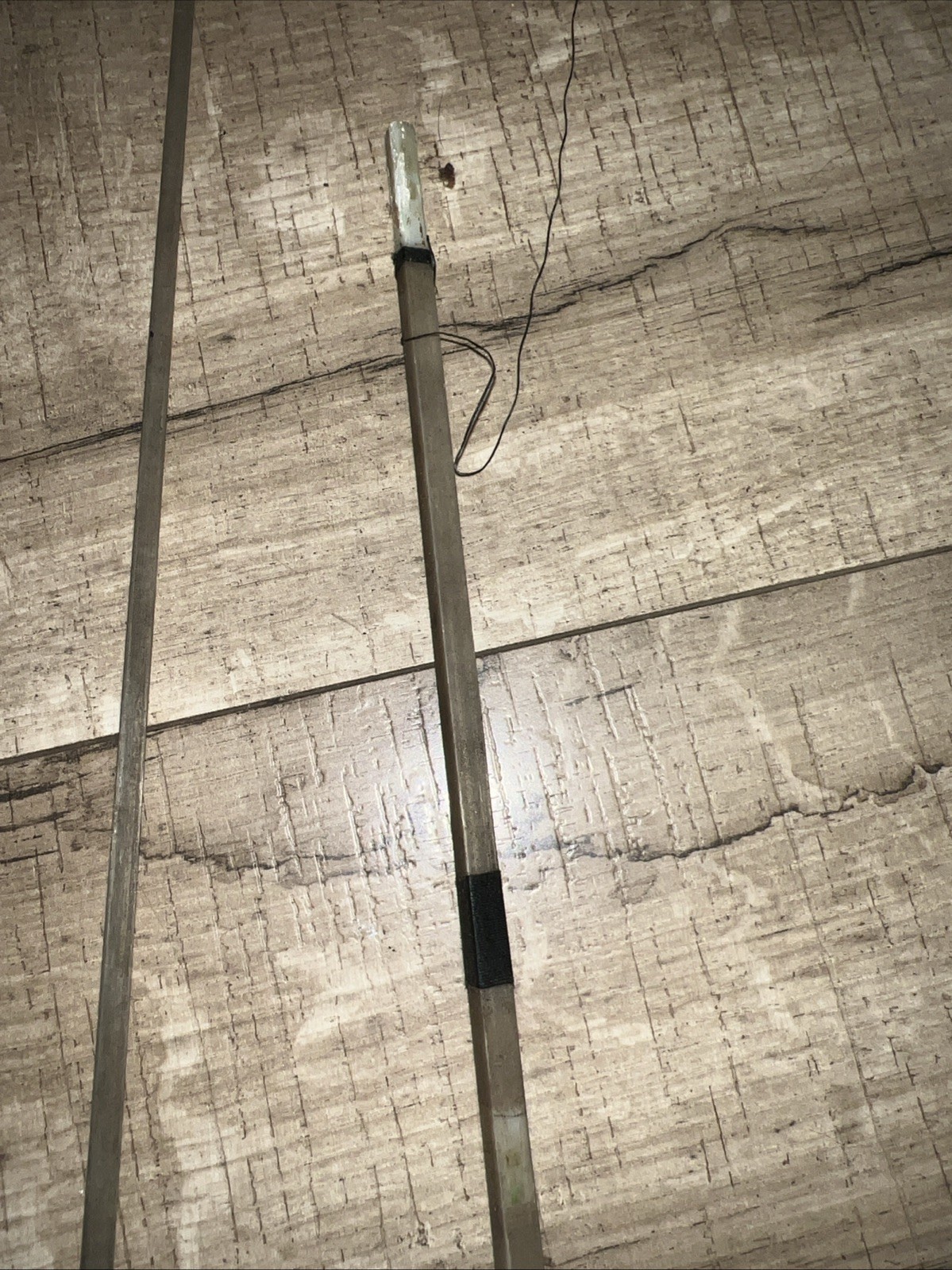 Wright & McGill Daisy R 6’6” Square Fishing Pole Early Antique Fiberglass Rod
