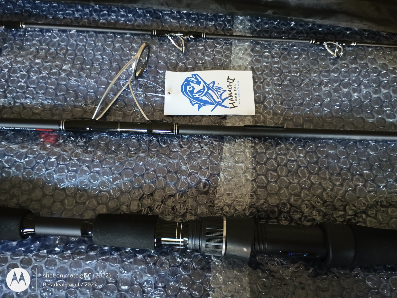 HAMACHI 7’6 XOS GT’n’Doggie Ultra Cast 20 – 40lb Japan spinning fishing rod