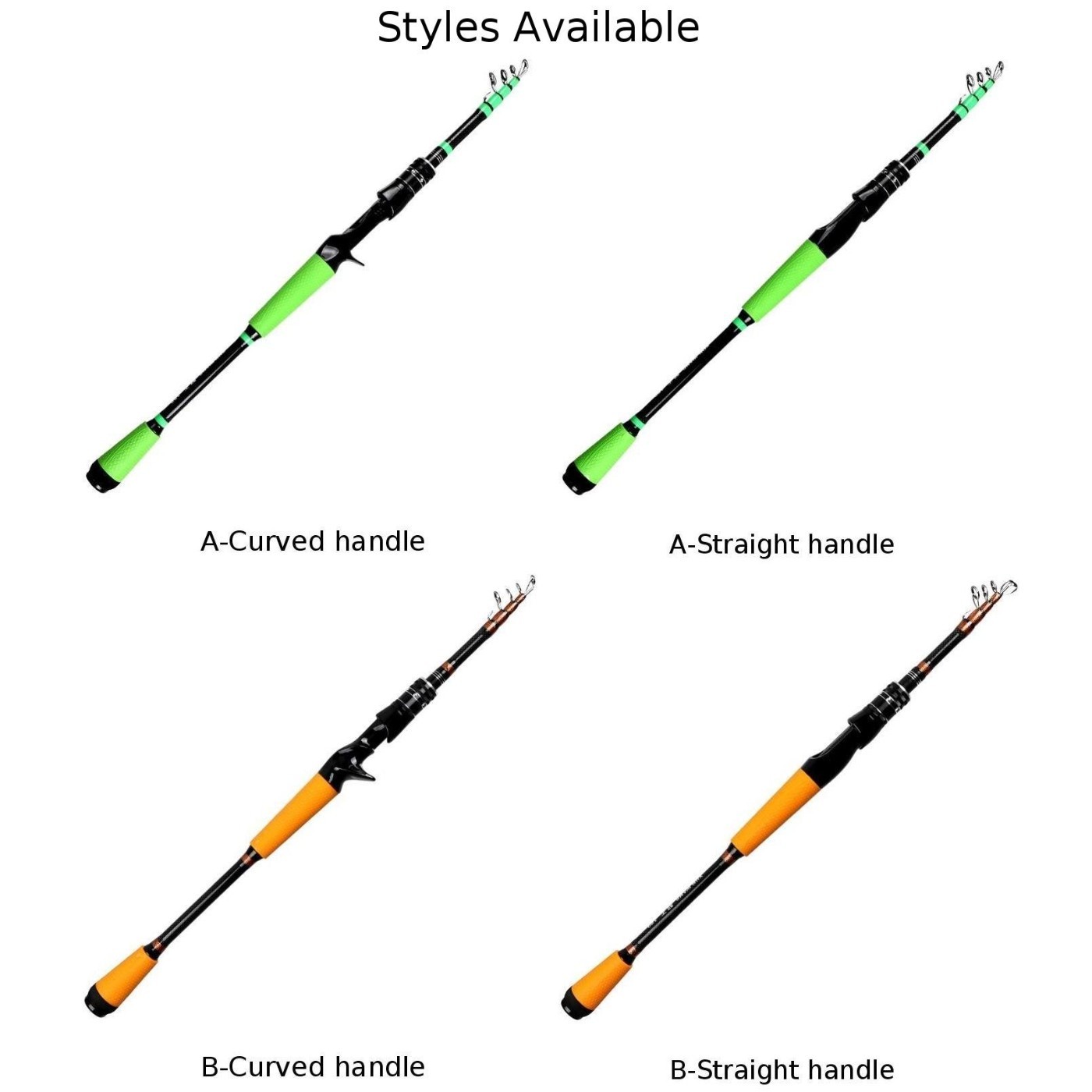 Medium Heavy Telescopic Fishing Rod Portable Compact for Bass Pike 18m