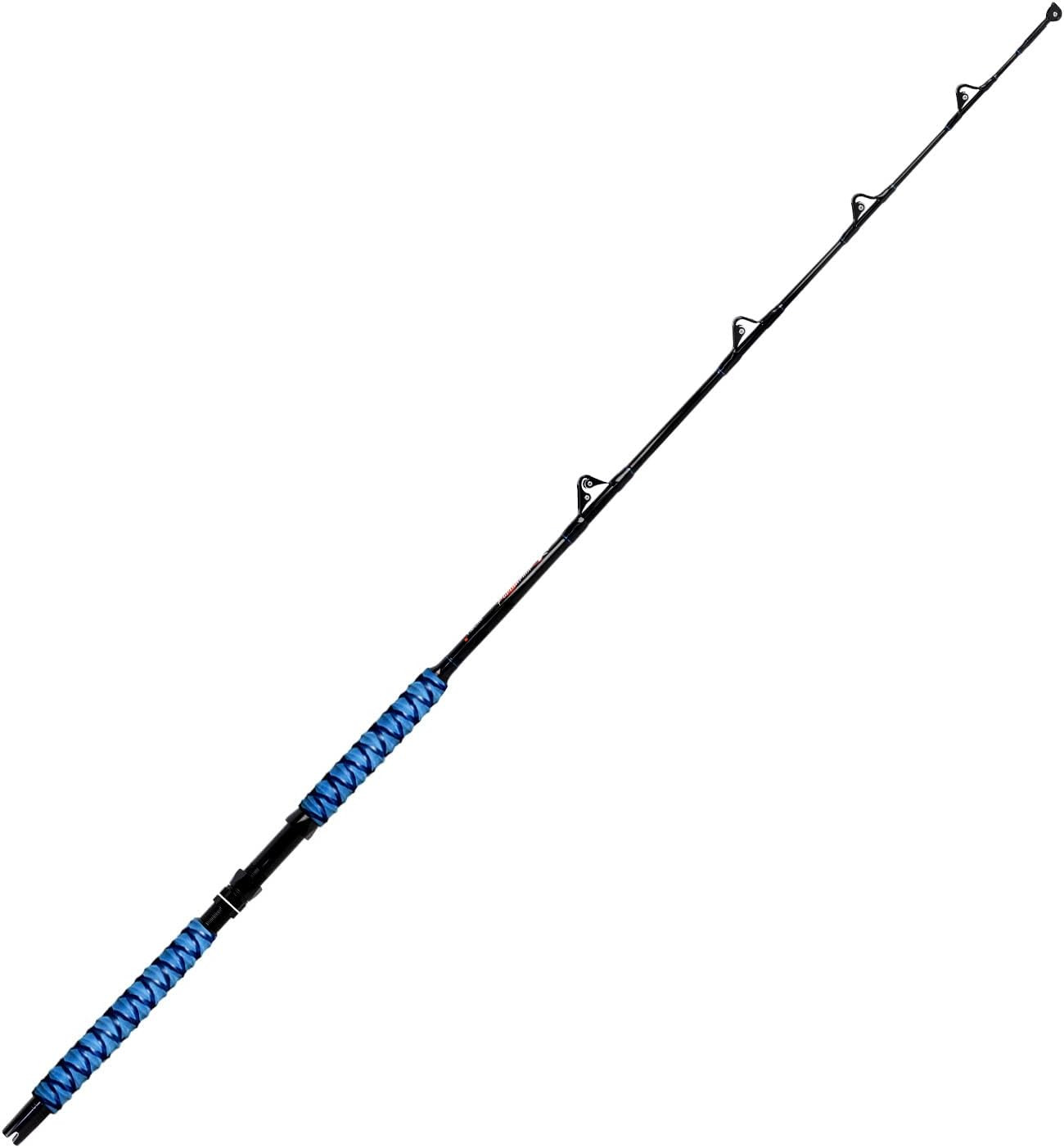 Saltwater Trolling Rod Deep Drop Sea Roller Big Name Boat Heavy Fishing Pole 1PC