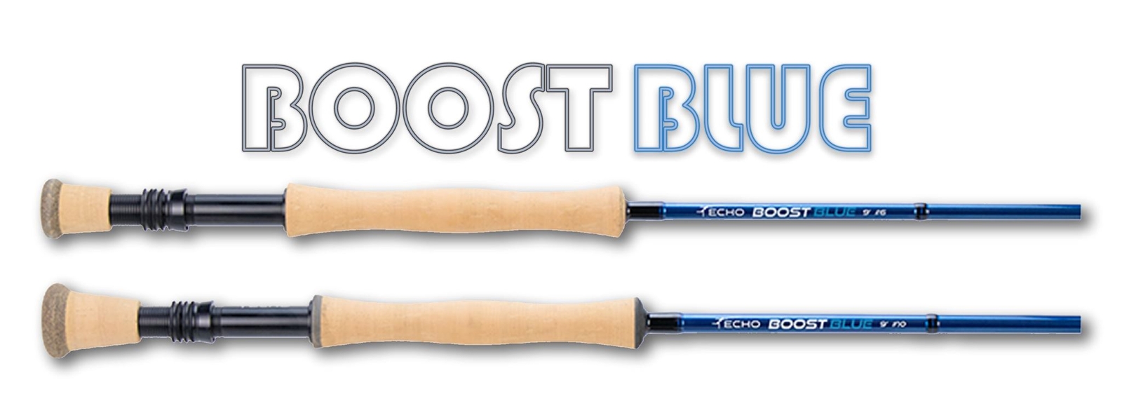 Echo Boost Blue 10wt 9’0″ Saltwater Fly Rod | Lifetime Warranty – FREE SHIPPING