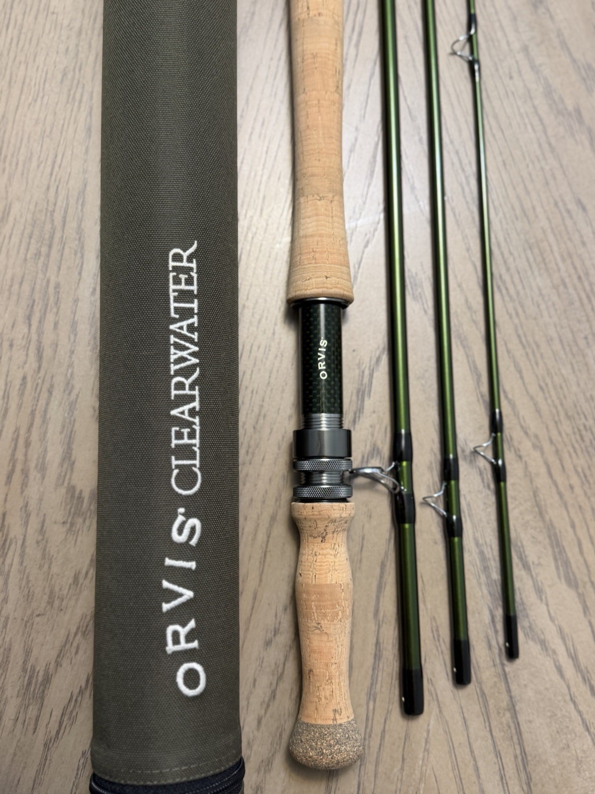 Orvis Clearwater 11ft 6wt 4pc Fly Fishing Rod W/ Tube