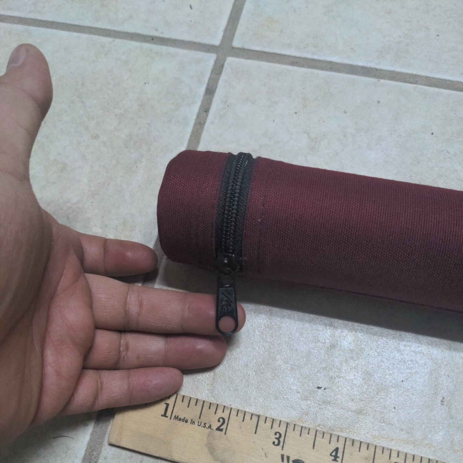Pflueger Fly Fishing Rod Carry Carrying Case 51″ Length Hard Protective Rare USA