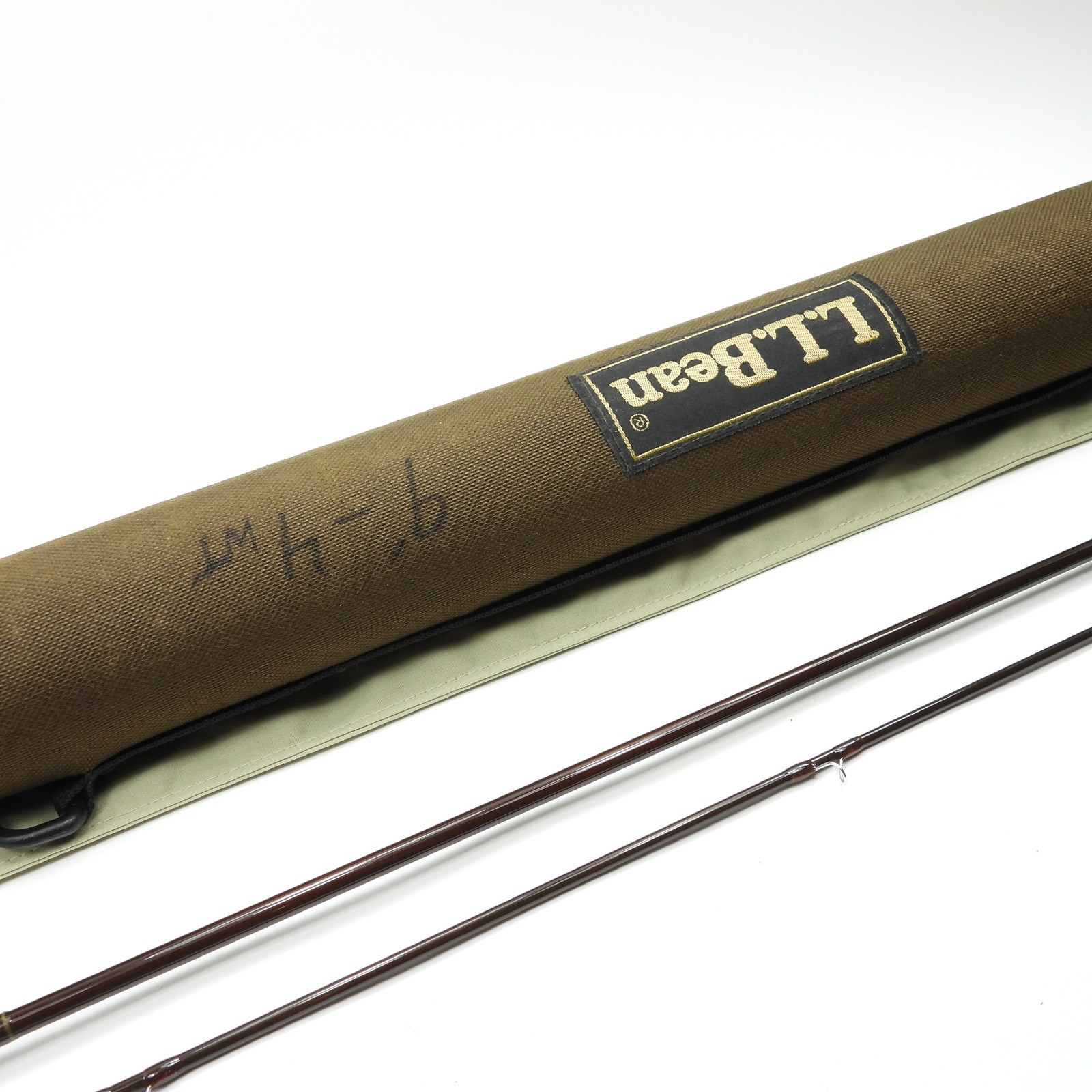 L.L. Bean Double L “Light Western” Fly Fishing Rod. 9’ 4wt. W/ Tube & Sock.