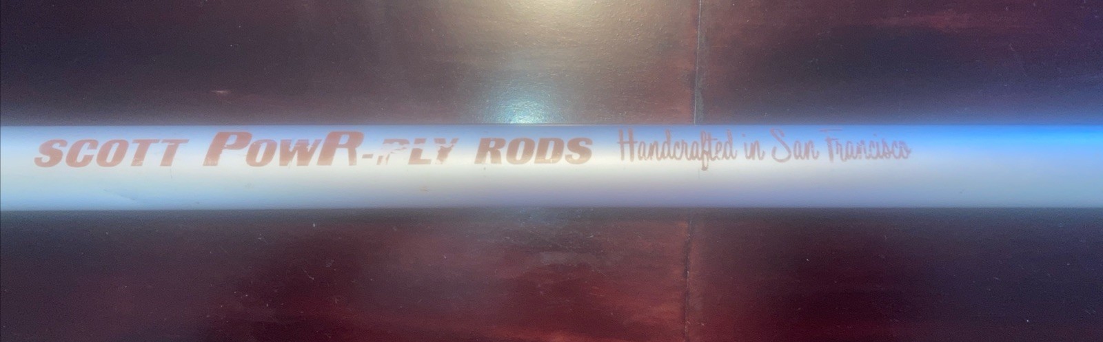 Scott Powr-Ply Fiberglass Fly Rod. Model F-71-5249. 7’. WF-5F. W/ Tube & Sock.