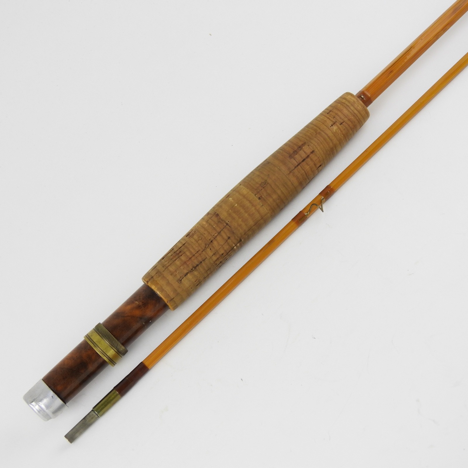 Phil Baldacchino Kettle Creek Tackle Bamboo Fly Rod. 7’ 6”. 4-5wt. W/ Tube.
