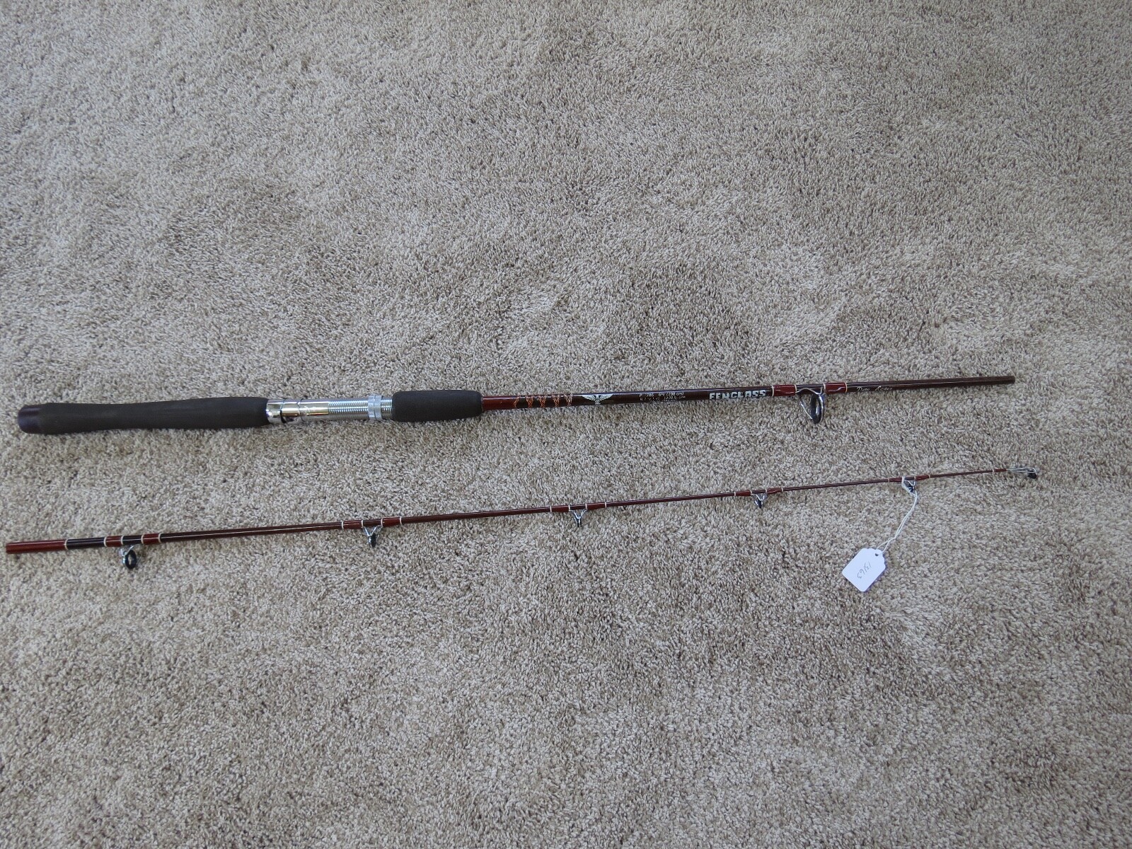 Fenwick Don Ecker Fenglass Bass Fishing rod (lot#13163)
