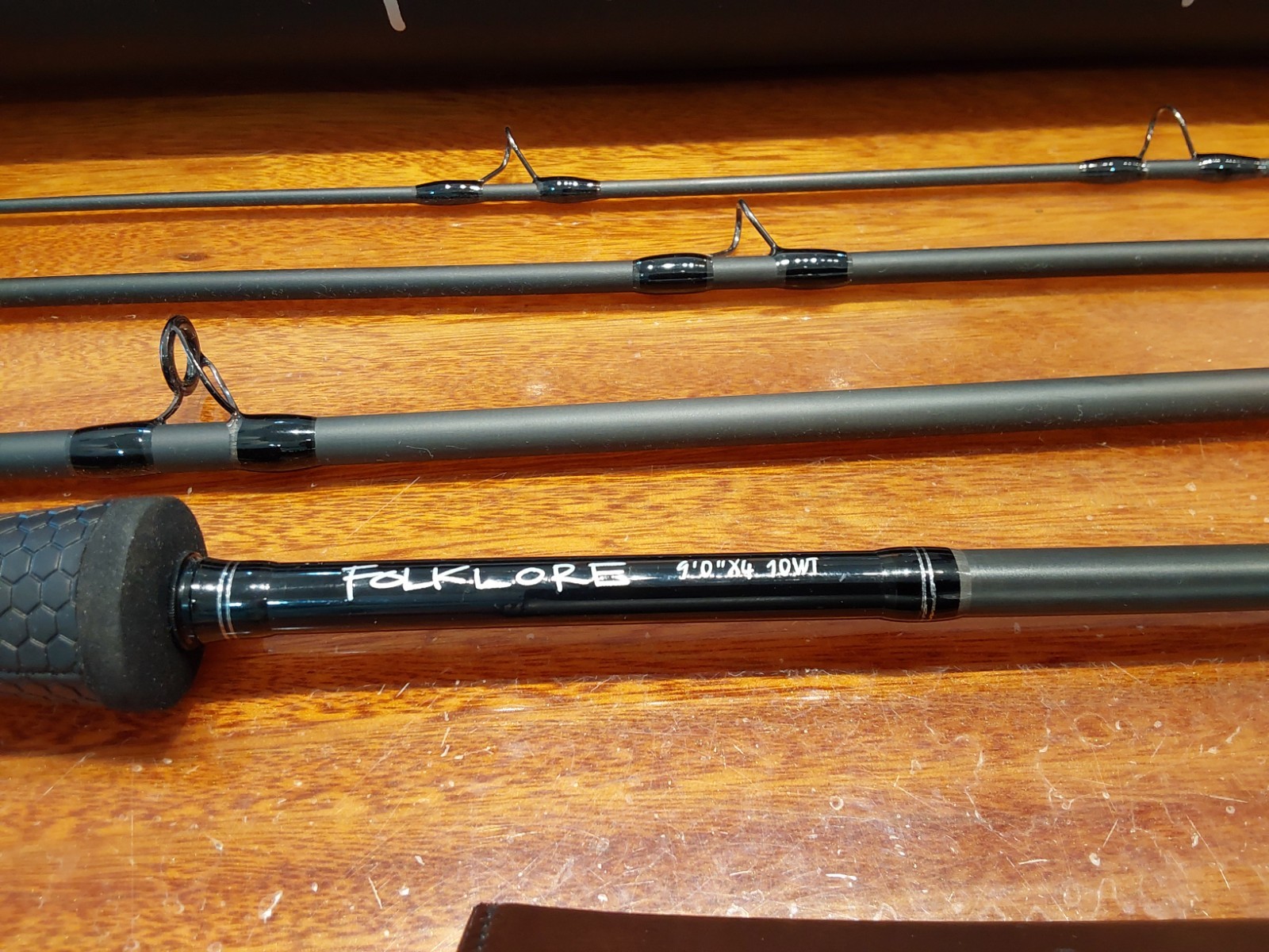FOLKLORE 9′ FLY ROD 10 WT. 4 PC. NEW