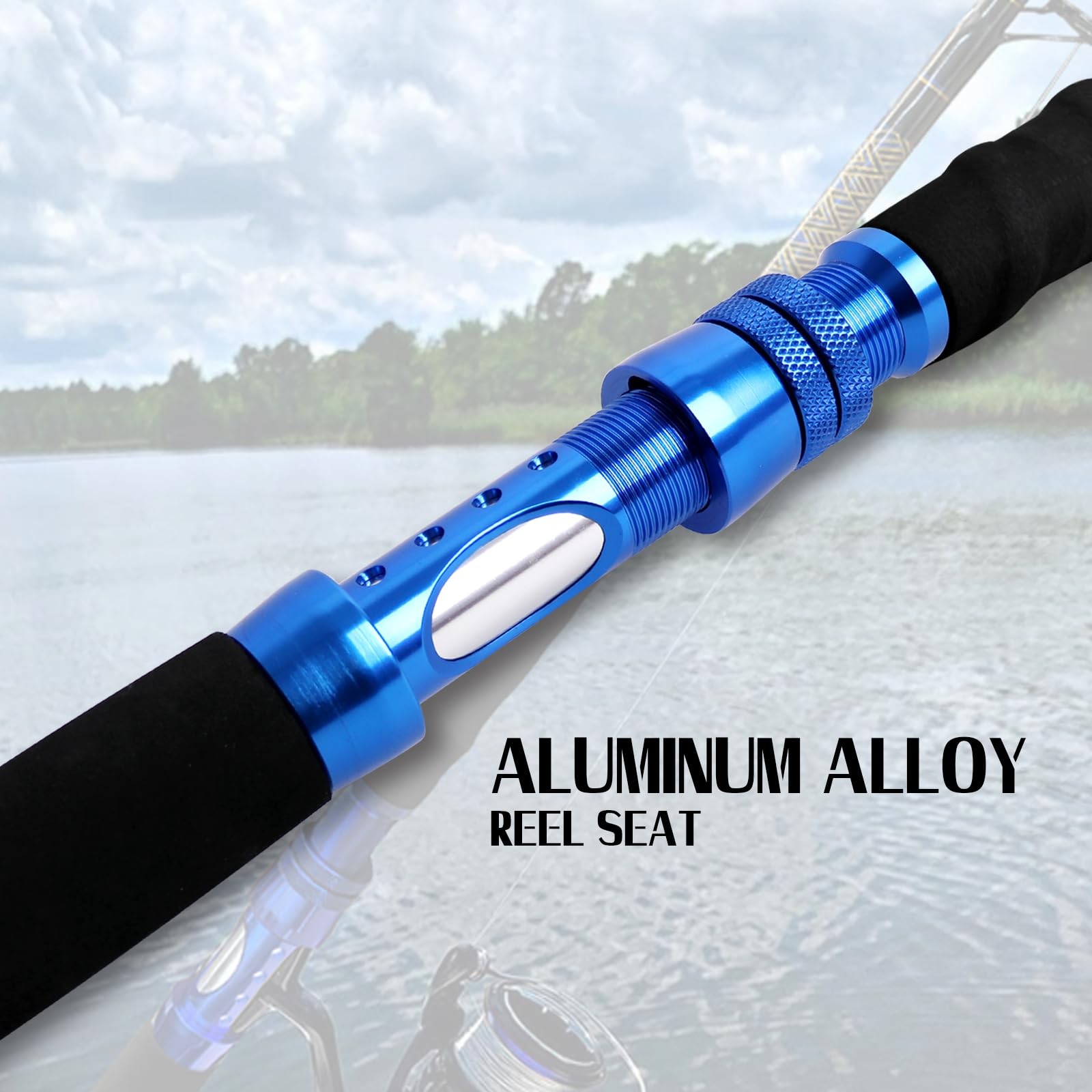 Fiblink Saltwater Graphite Jig Jigging Spinning Fishing Rod Deep Sea Jig Pole