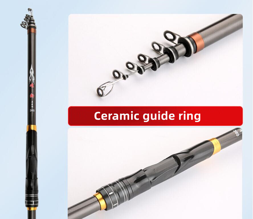 Carbon Fiber Casting Telescopic Fishing Rods 2.7m 3m 3.6m 3.9m 4.5m Spinning Rod