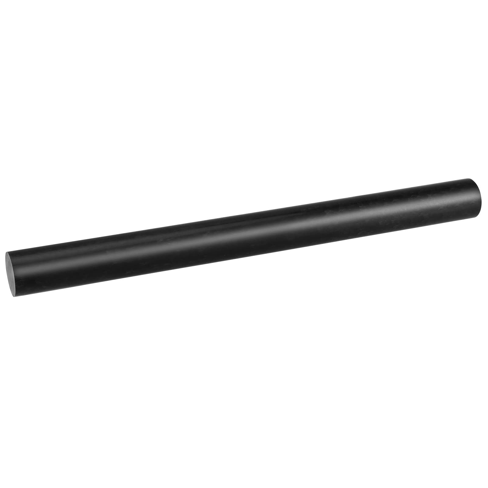 Acetal Copolymer Round Rods 12 Inch Opaque Black Solid Plastic Stick 4 PCS