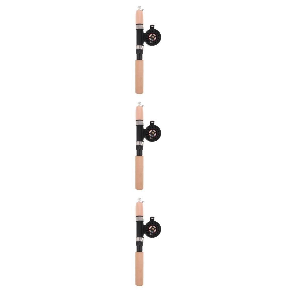 Telescopic Ice Fishing Rod And Reel Combo Compact Portable Pole