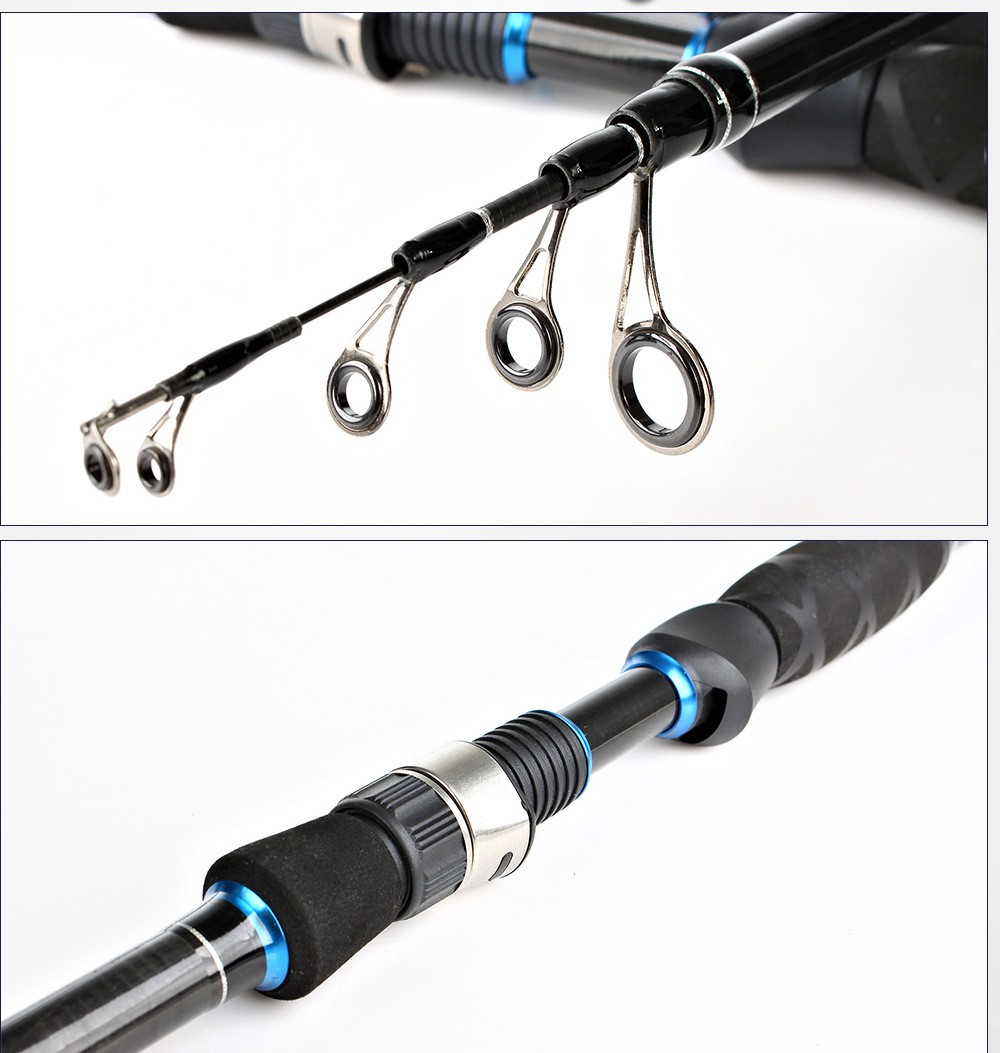 For Lure Fishing Carbon Fiber Fishing Rod Portable Fishing Rod Fishing Trip