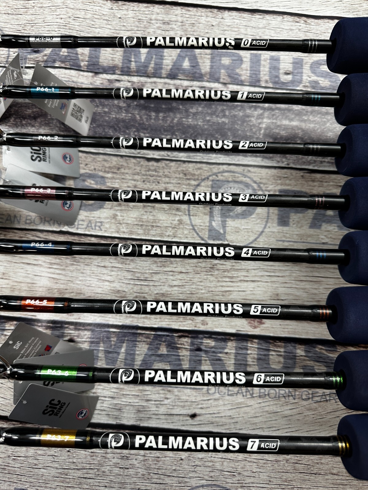 Palmarius P 66-3 200g to 400g ● 7 oz to 12 oz ● EVA ● SiC Torzite ● Acid Wrap