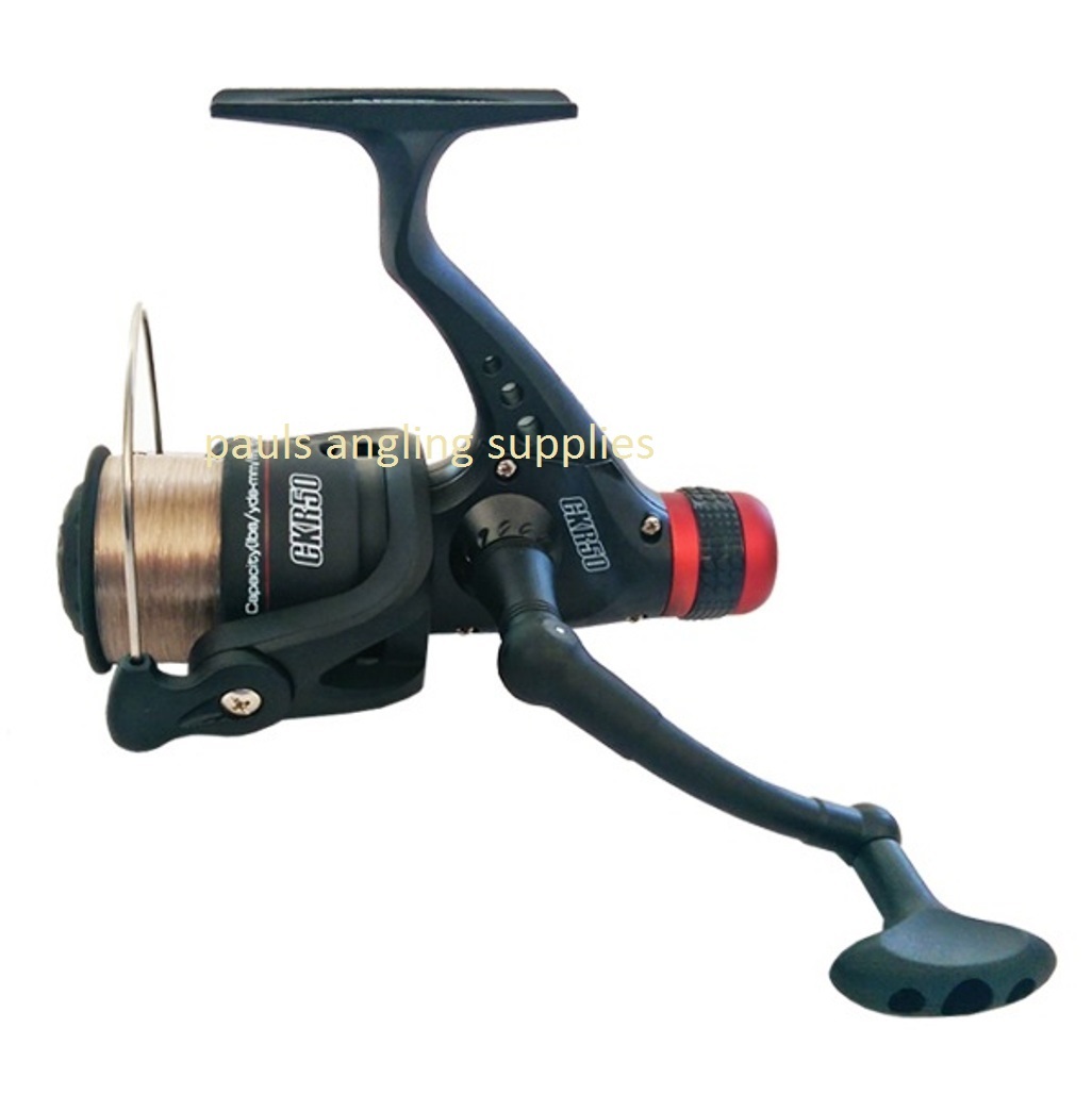 CKR30 Fishing Reel for Feeder or Spinning Rod 30 size with 8lb Line