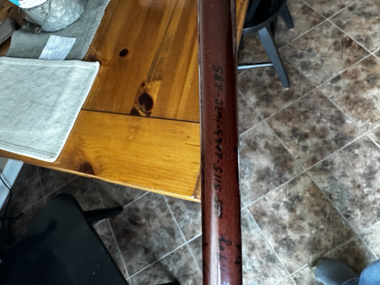 Unique, Rare, Russ Peak Signed Custom Fly Rod 6’12-2-59