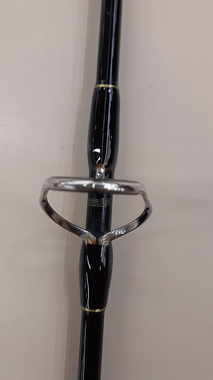 Yamaga Blanks Blue Sniper 81/6 Blacky Jigging Rod 2-Piece, 31in/79cm, Used