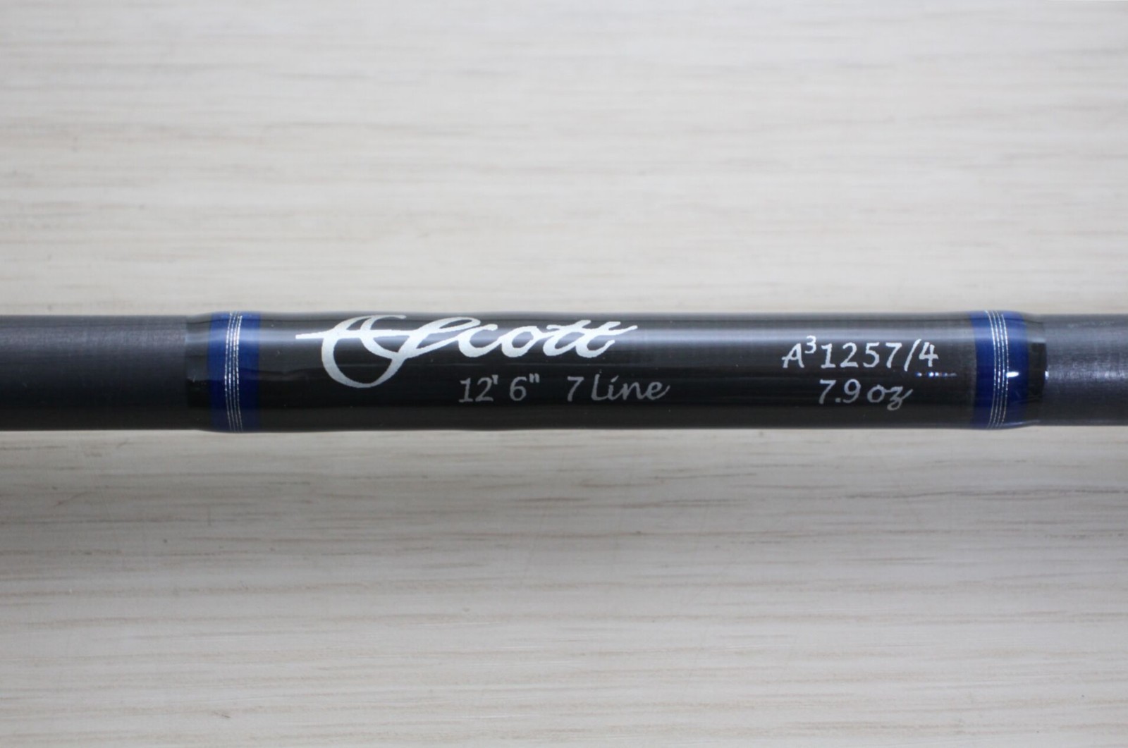 Scott A3 1257/4 Spey Fly Rod 12’6″ 7wt 4pc 7.9oz Cordura Case M110