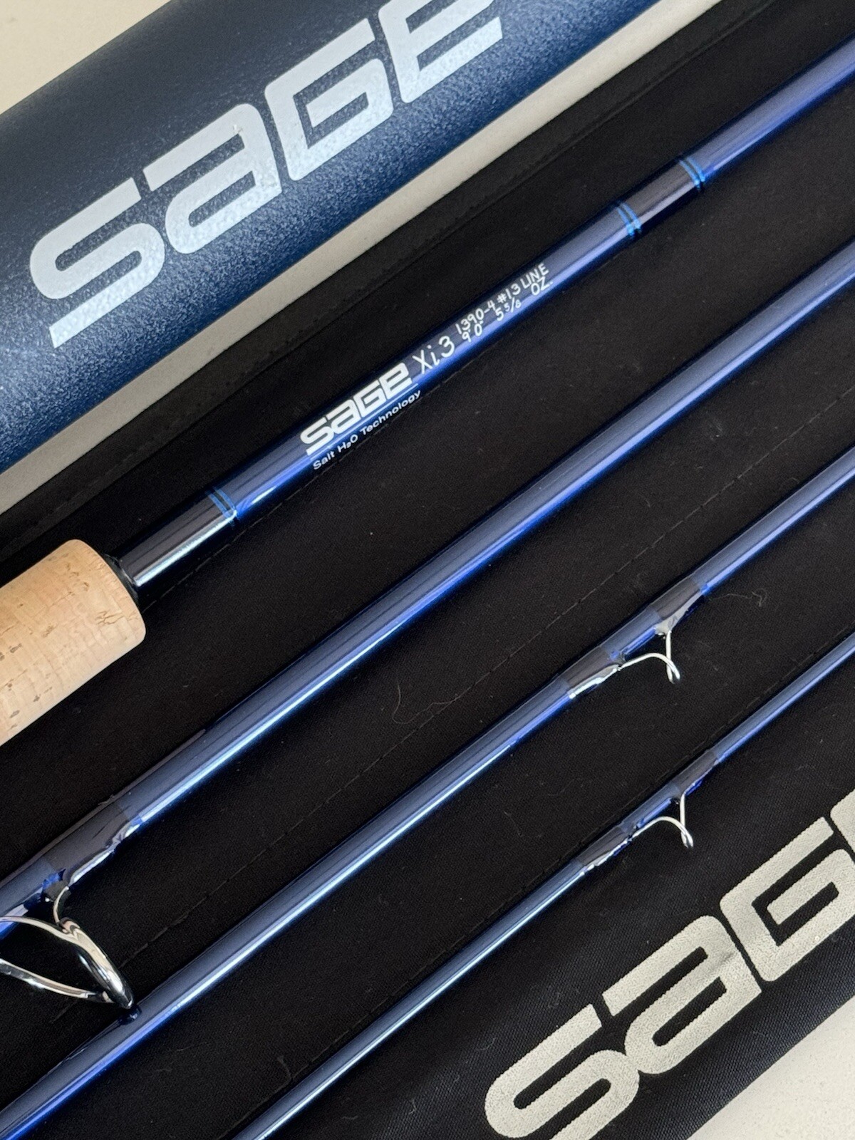 **BEAUTIFUL** 🔥 SAGE SALT Xi 3. 13wt. 9’ft~4pc Flyrod!!🔥