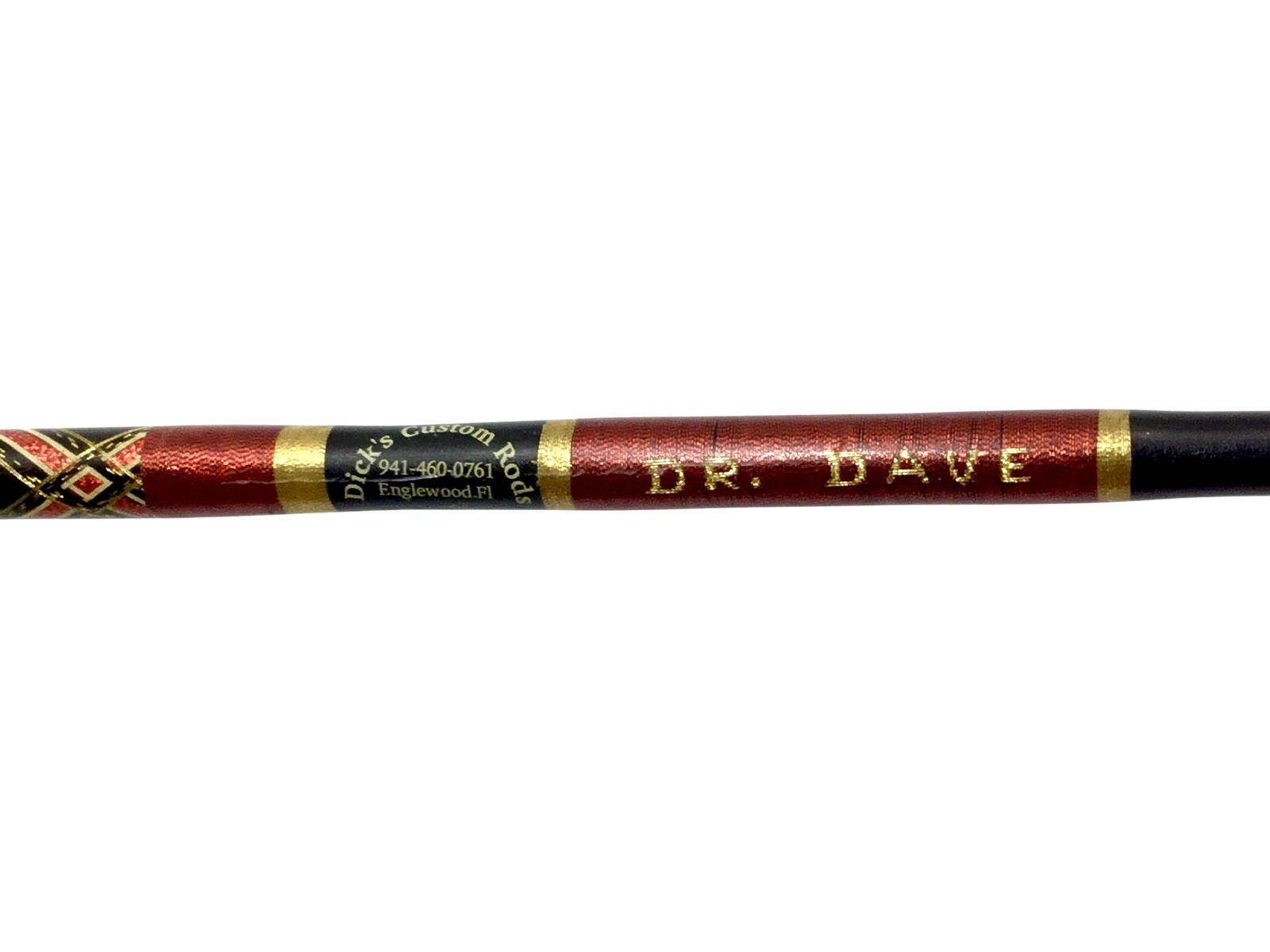 Dicks Custom Rods Dr. Dave 7″ 1 Pc. Spinning Fishing Rod Florida CLEAN & READY
