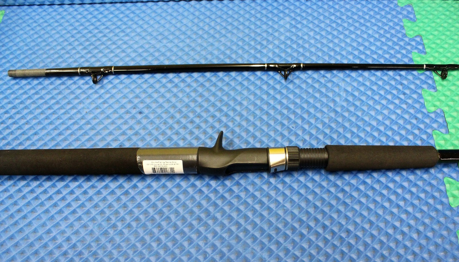 Okuma Classic Pro 7′ Medium Lead Core Trolling Rod w/Chartreuse Tip CP-LC-70-CT