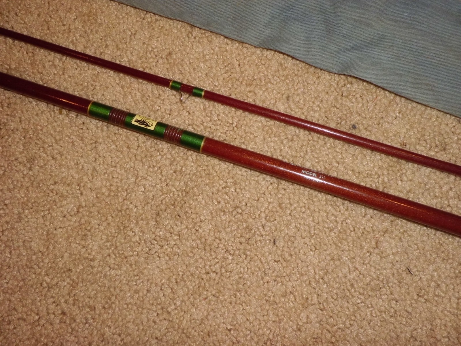 Vintage SILAFLEX Perfexion Model 211 Fly 8′ Rod made in USA- HDH line