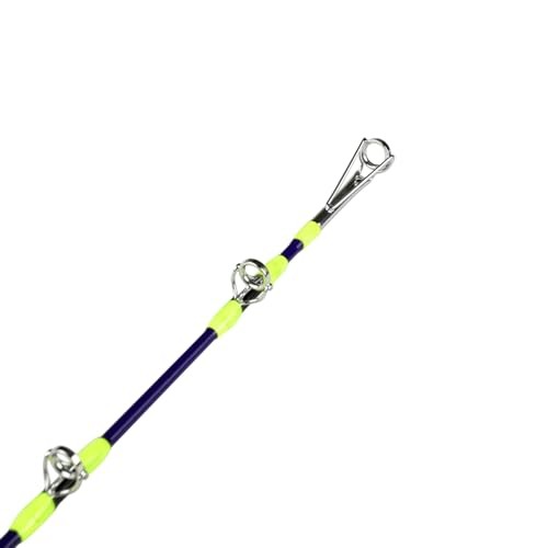 Catfish Fishing Rods – 7’6″ One-Piece Glow with Black Light Albatross Purple