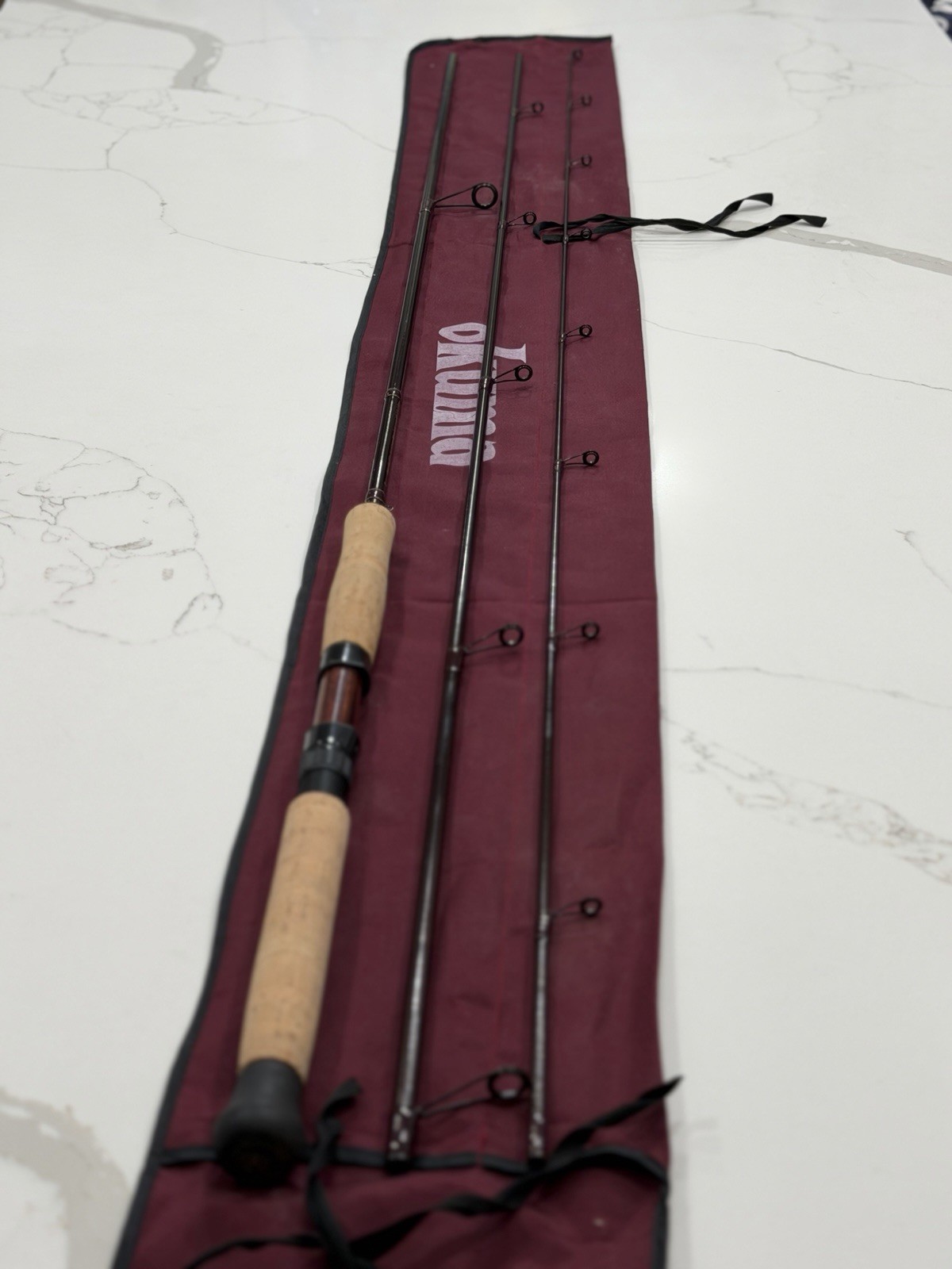 Okuma VT-1363FR rod, which is a 13’6″ float rod 4-8lb Please Make An Offer