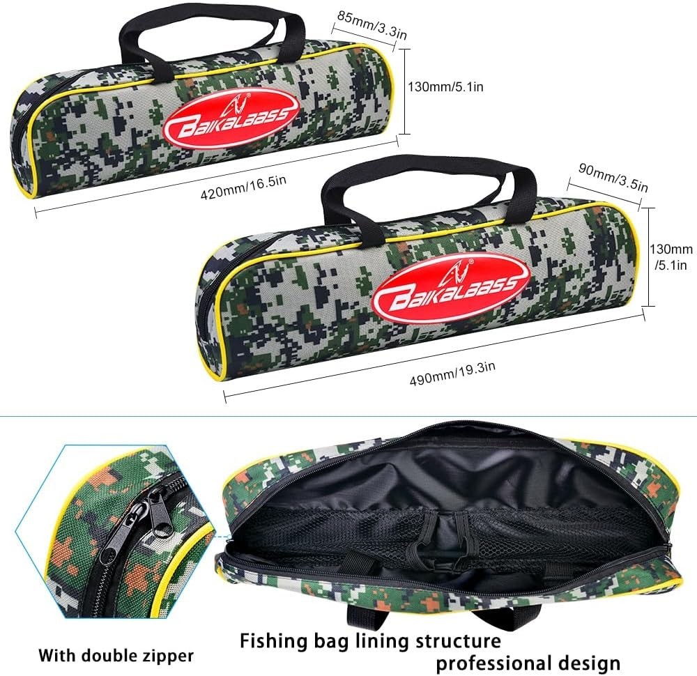 Fishing Rod and Reel Combo – Carbon Fiber Telescopic Fishing Pole with 2000 S…