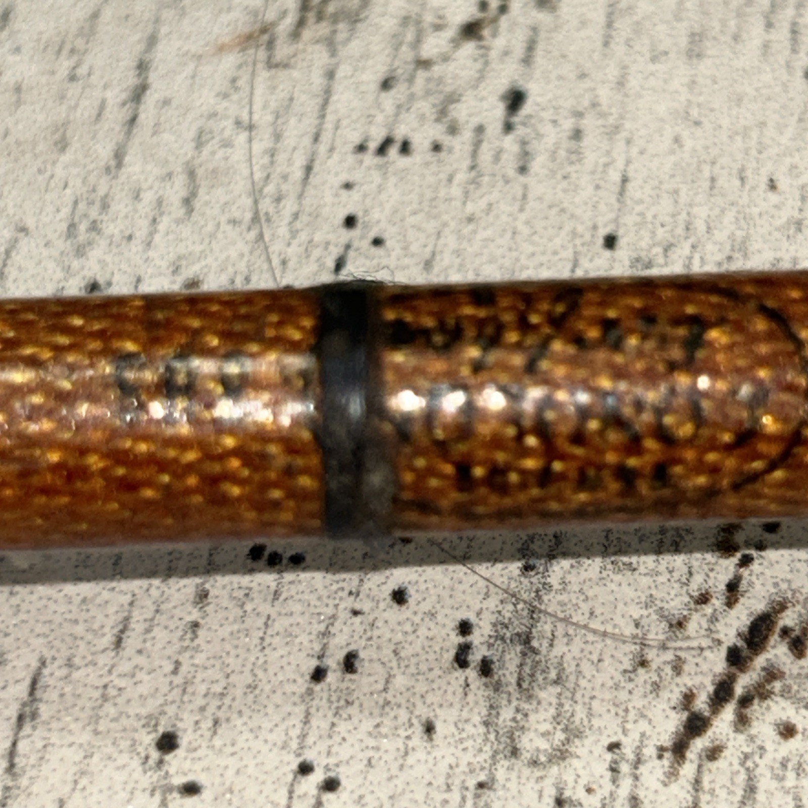 Vintage Conolon Fiberglass Fly Rod Vagabond 385 w/ Aluminum Tube 3pc Made in USA