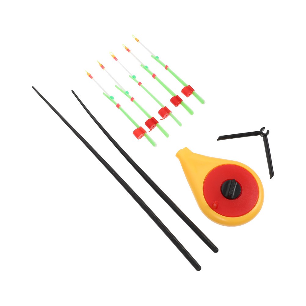 1 Set Durable ABS Ice Fishing Rod Portable Lightweight Outdoor Fishing Pole