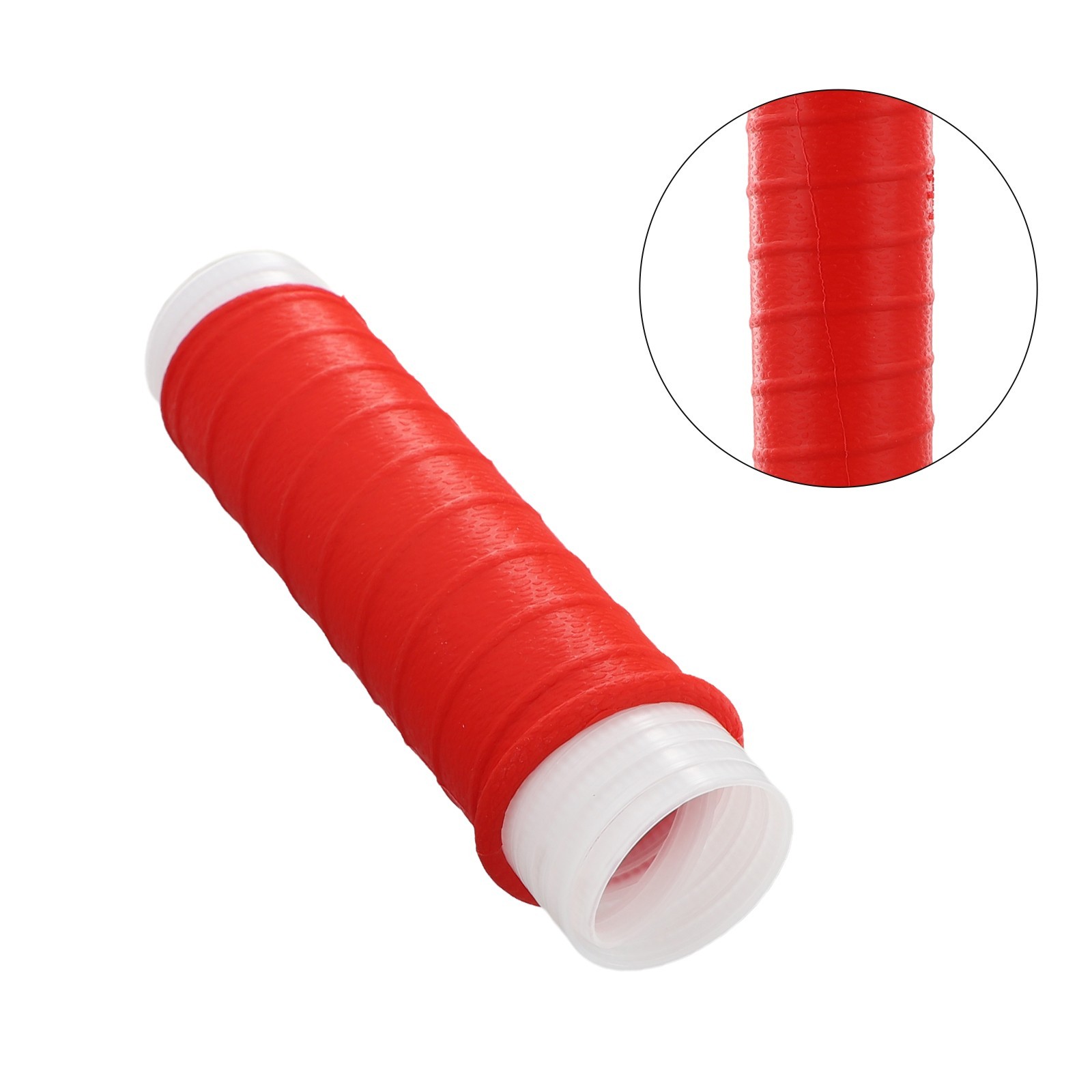 Efficient Fishing Rod Silicone Grip Wrap Non Slip Insulated Memory Keel