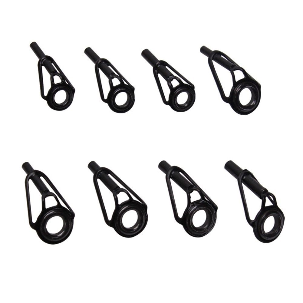 Convenient 24pcs Fishing Rod Repair Set Stainless Steel Ceramic Ring Guides