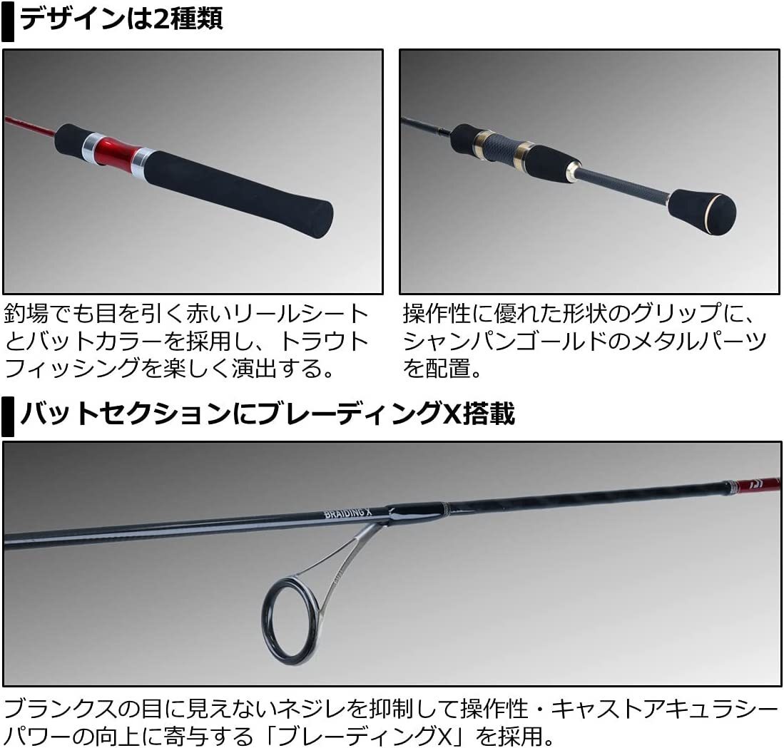 Daiwa Trout/Managed Fishing Area 21 Trout X at/N 46XUL