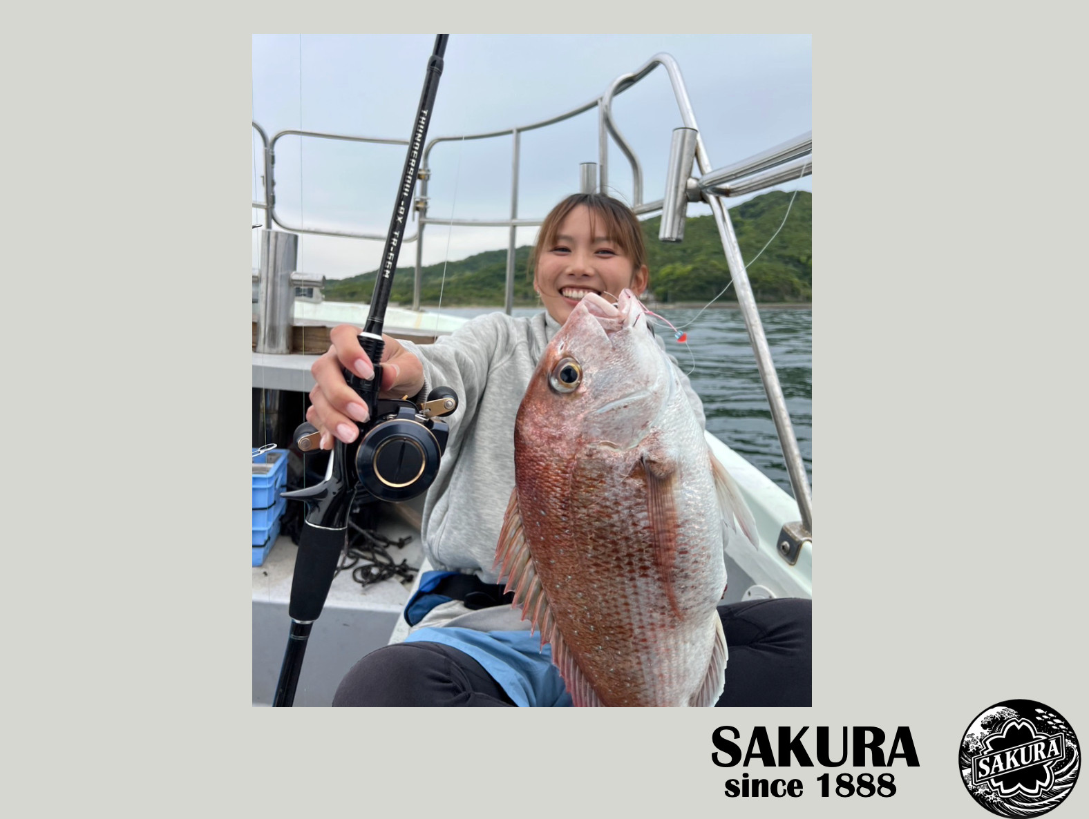 Lure Fishing Rod From Japan Vertical Jigging Sea Bream Glass Carbon SAKURA pole