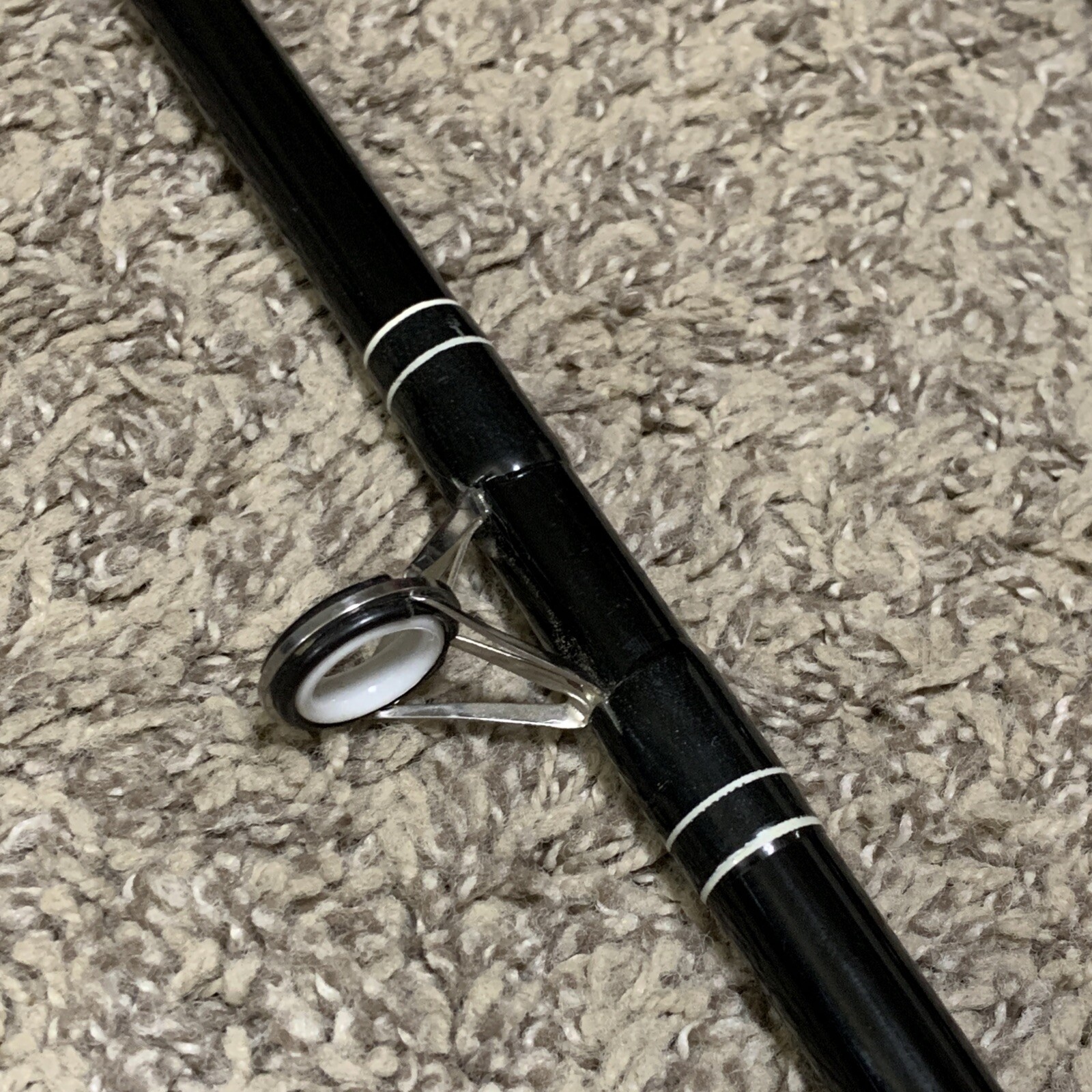 Master 6000 Series Bonneville Model 6604 11 ft Fishing Rod 2 Pc Rod Heavy Action