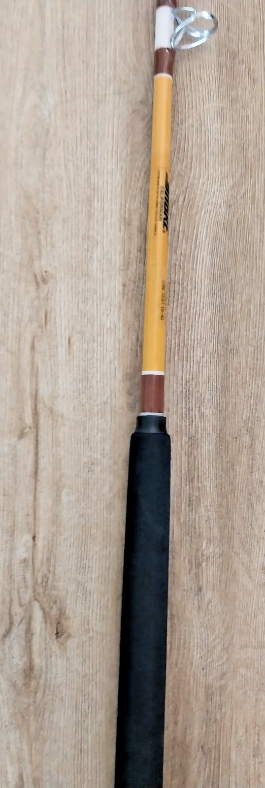 VTE YLW SABRE 6FT SALTWATER ROD 15- 40 LBS. CUSTOM WRAPPED NEW COMPONENTS
