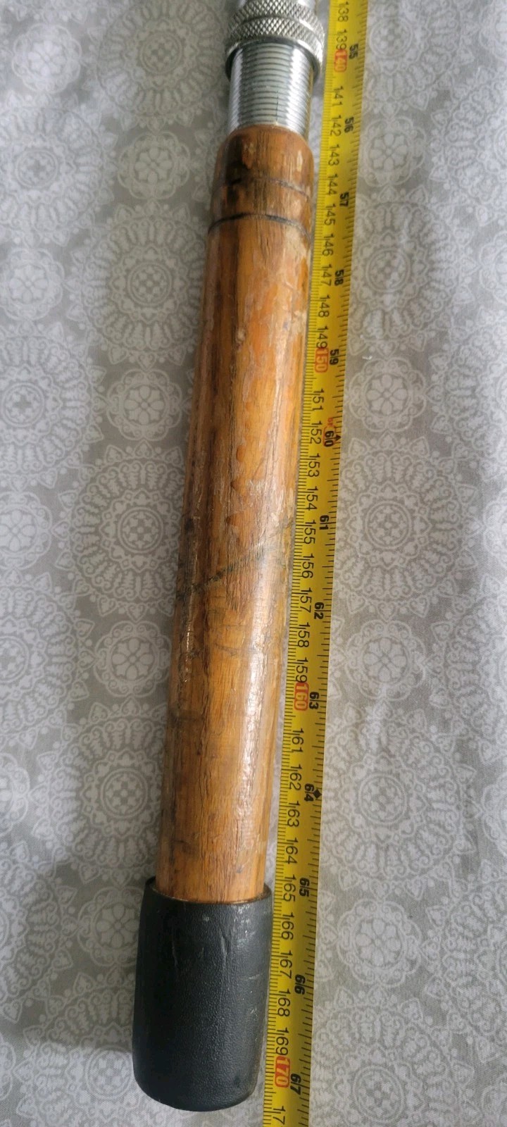 Sabre Style 6’6” Custom Made Turbo Guides Handle Wooden Fishing Rod Made In USA