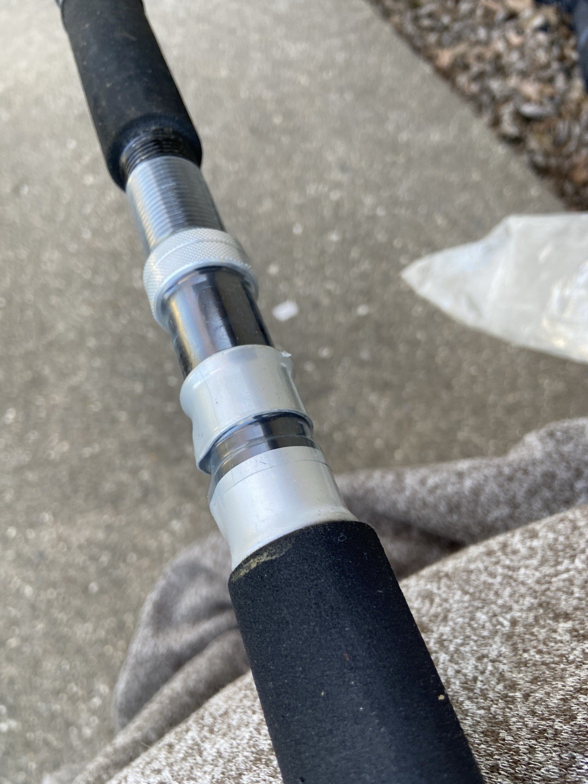 VINTAGE NEVER USED MASTER FISHING TACKLE 6585L 8′ 8″ SURF ROD