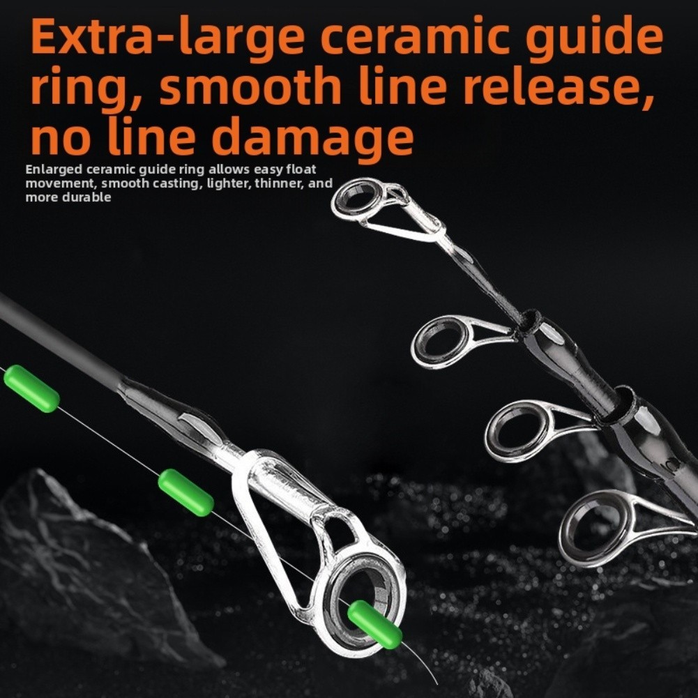 Sougayilang ML Telescopic Fishing Rod Carbon Fiber Spin Cast Foldable 1 8M for 2
